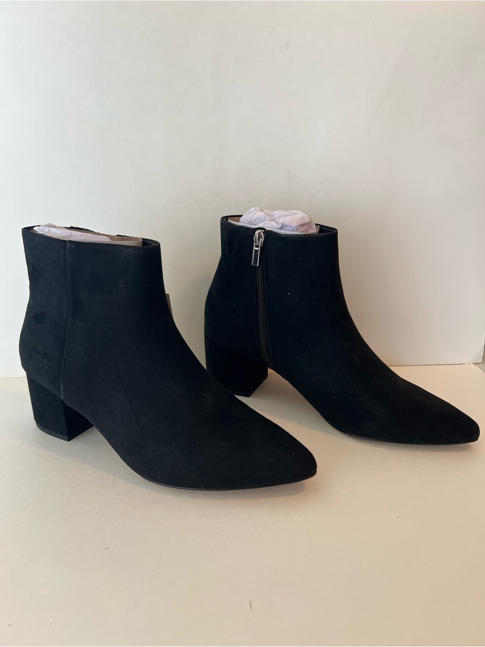 The Drop Women's Jessi Side-Zip Block Heel Ankle Boot